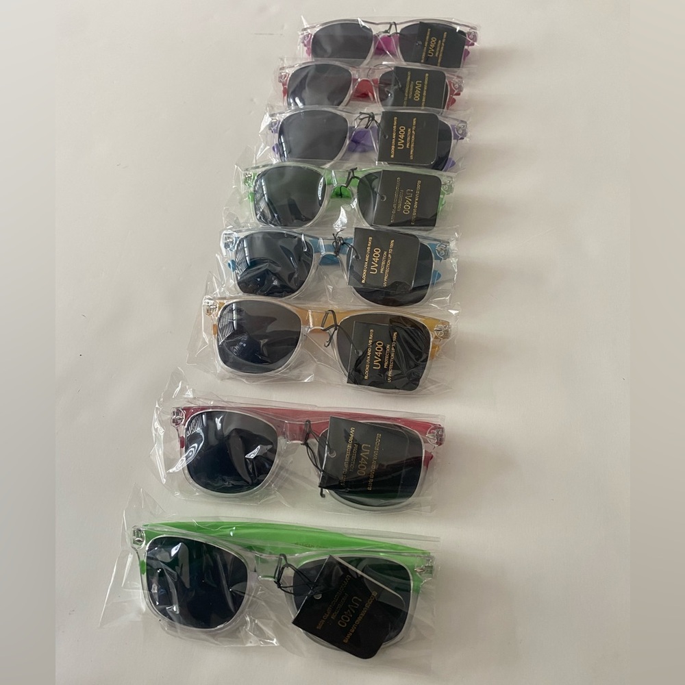 New - Lot of 8 Womens Assorted Sunglasses Summer Shades Frames